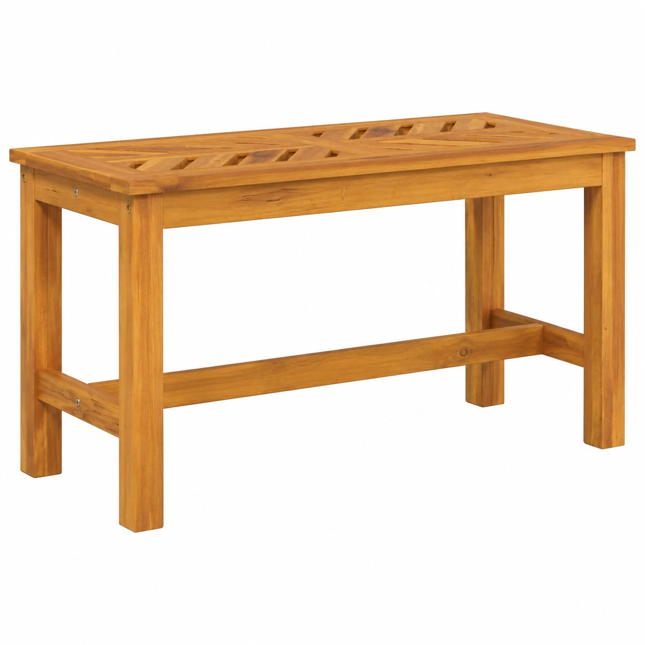 Banco de Jardín de Acacia 80 cm, Muebles de Exterior VidaXL