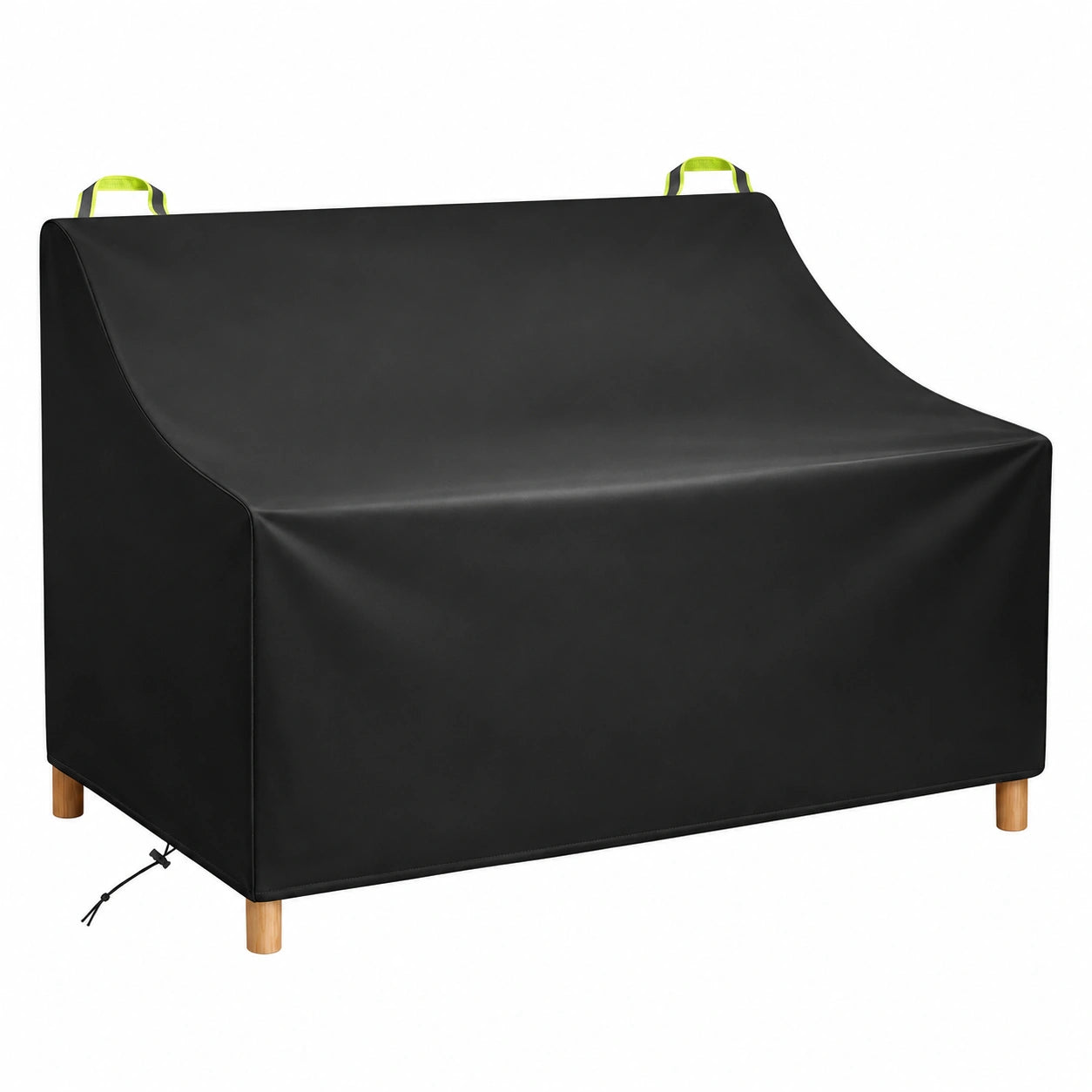 Cubre Sofá Exterior Impermeable para 2 Plazas, Protección Anti-UV y Antiviento, Ideal para Muebles de Jardín (134x66x89cm)